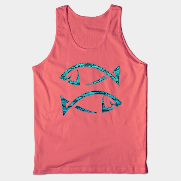 Pisces Fish Tank Top by Zodiac Syndicate